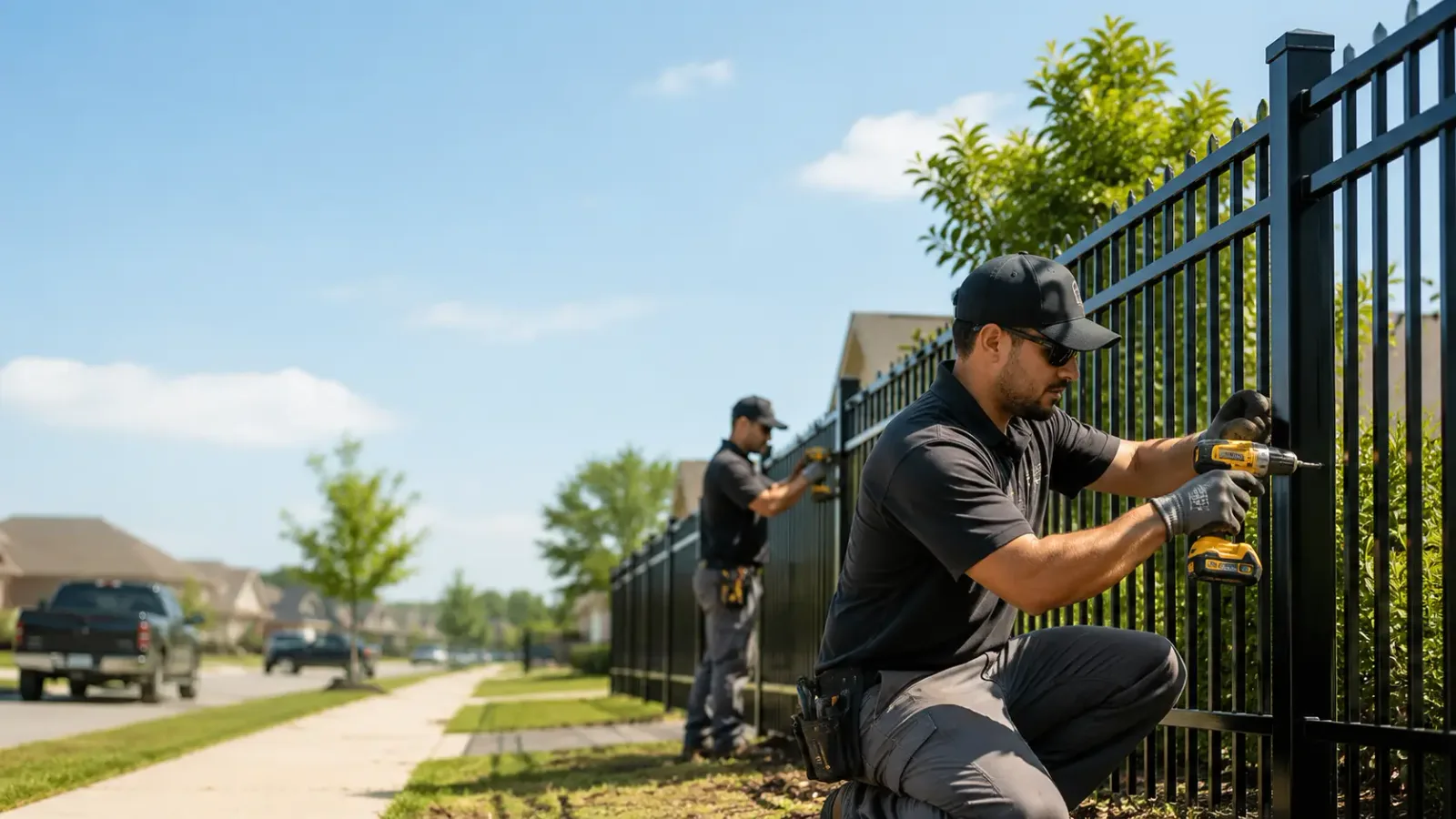 Metal Fence Installation in Rock Creek, OH